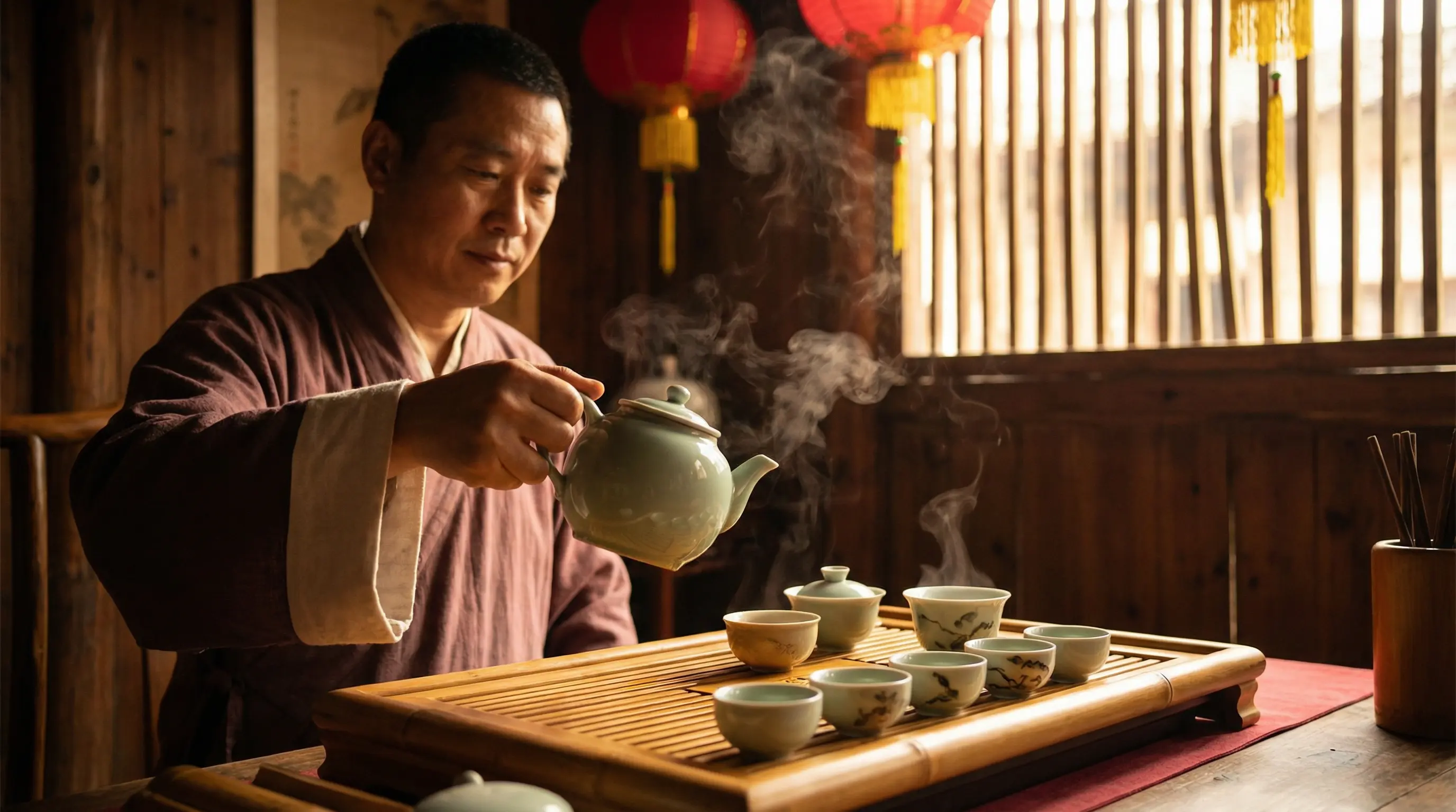 东北一家人全集下载 茶道文化纪录片封面